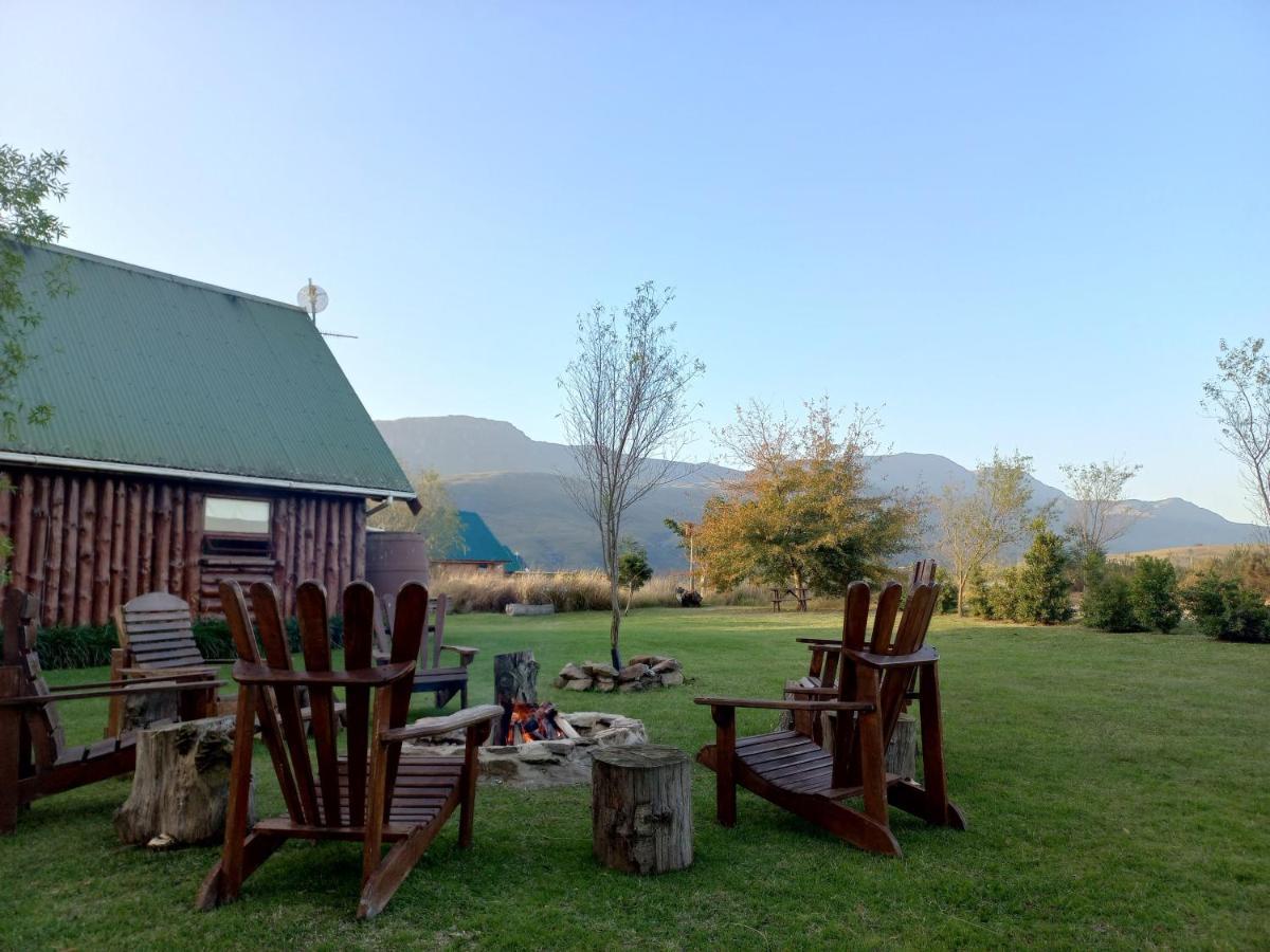 A Log Home At Buffalo Creek Buffeljagsrivier Buitenkant foto