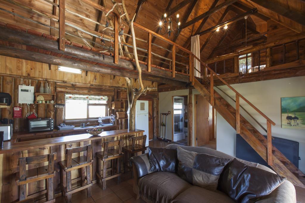 A Log Home At Buffalo Creek Buffeljagsrivier Buitenkant foto
