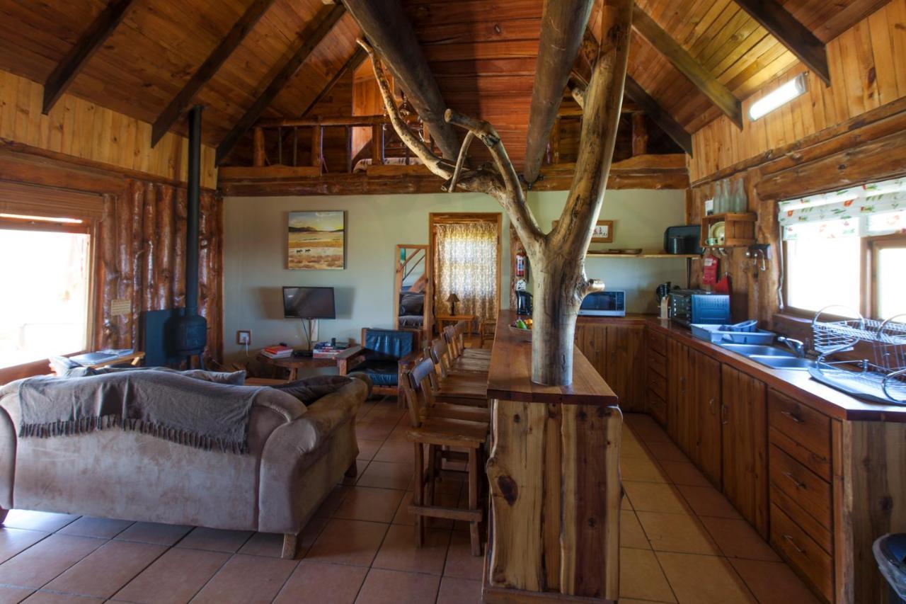 A Log Home At Buffalo Creek Buffeljagsrivier Buitenkant foto